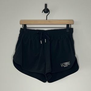 Victoria’s Secret Sport Black Active Short with Built-In Bikini Short (S)